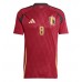 Belgium Youri Tielemans #8 Replica Home Shirt Euro 2024 Short Sleeve